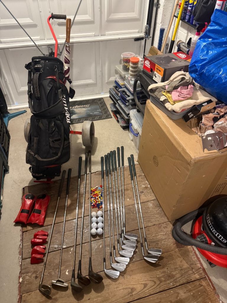 image for Vintage gold set Ben sayers top flight read listing carefully 