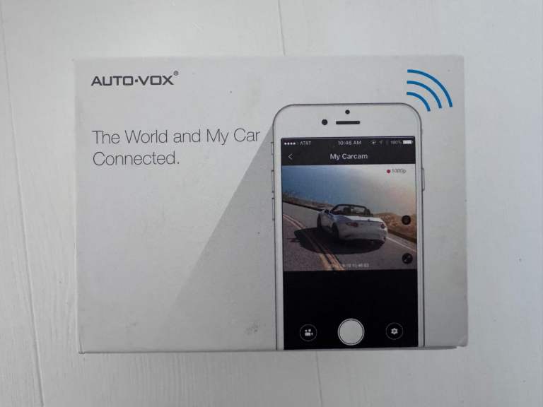 AUTO-VOX D6 Pro Dash Cam – Boxed Like New - Complete Original Package