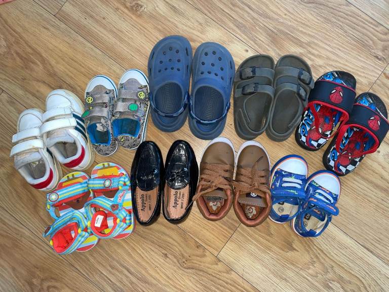 Job Lot of Kids' Shoes and Sandals – Good Condition
