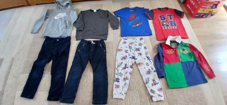 Boy Clothes Bundle 5-6 years OUTFITS JOULES NIKE ZARA 