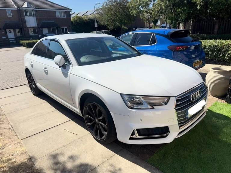 Audi A4 40 TDI Sport 2019 S Tronic Automatic Diesel White Saloon