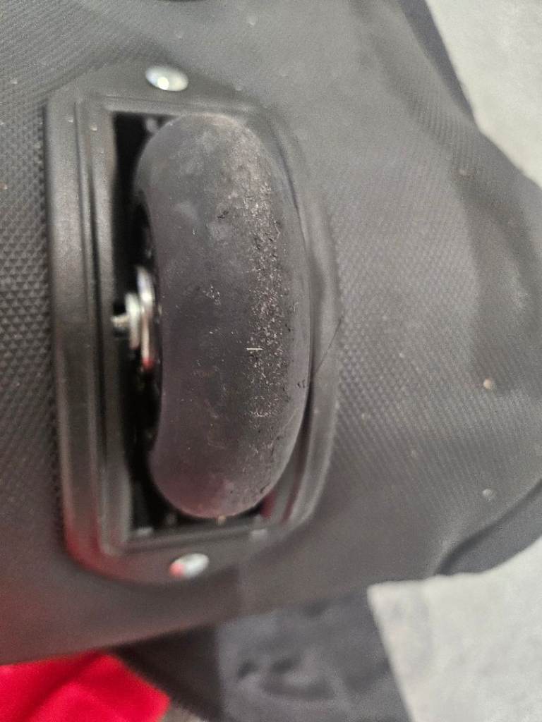 Bugaboo Travel Bag Black – with Straps and Wheel Bag