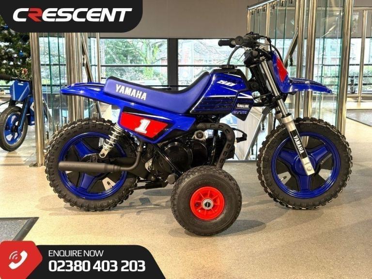 YAMAHA PW50 2026 MODEL IN BLUE - PLUS LITTLE CHAMP ACCESSORY KIT