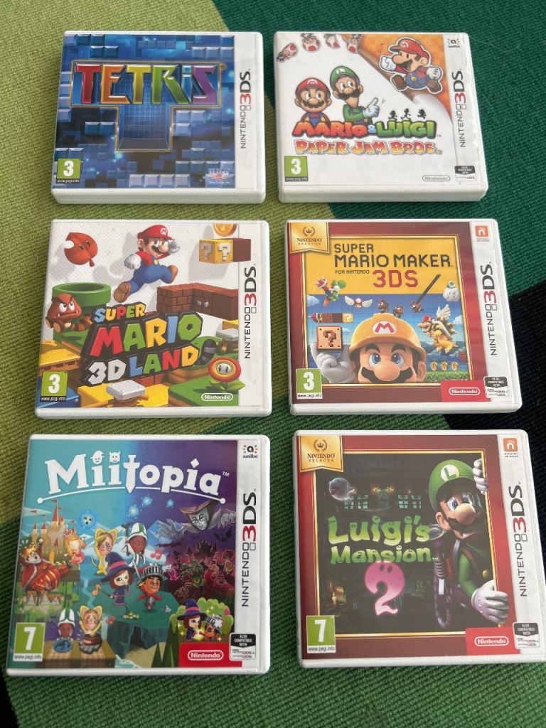 Nintendo 3DS games (£10 each)