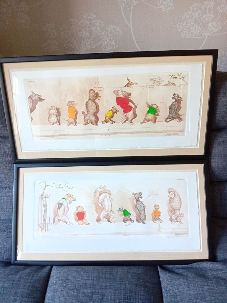 O'Klein, dirty dogs of paris, signed prints