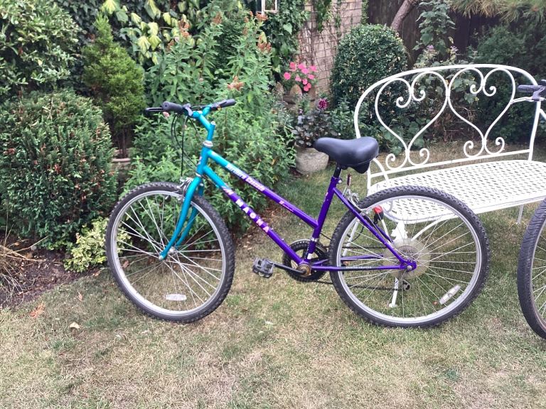 Raleigh Mountain Bike – Red and Black, Good Condition