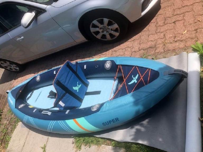 New Heavy duty Inflatable Kayak canoe paddle board SUP. same material as inflatable boat