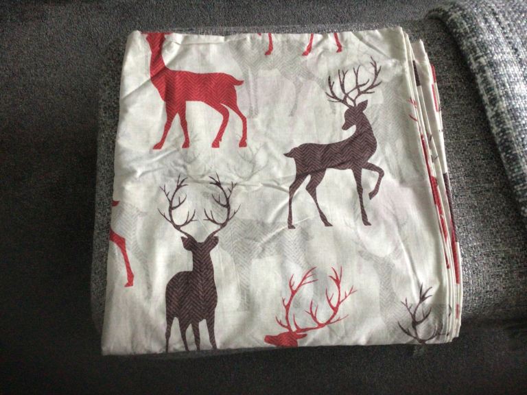 image for Christmas stag double duvet set 