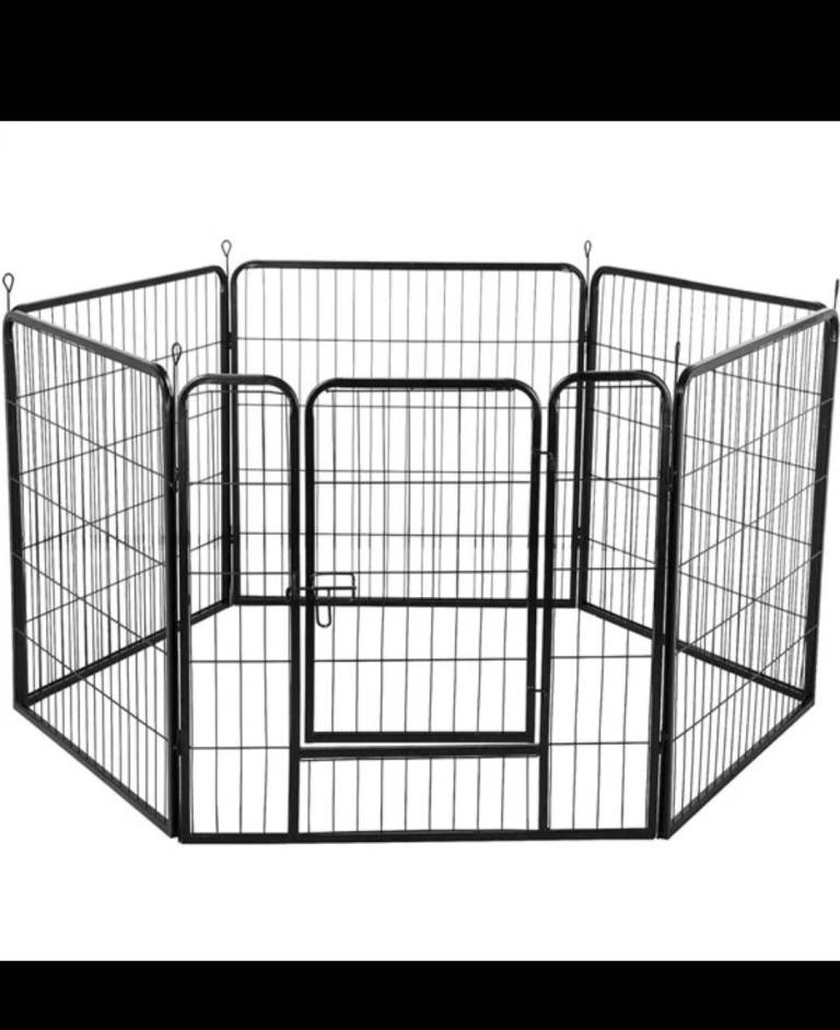 Pet Dog Pen 6 Panel Foldable