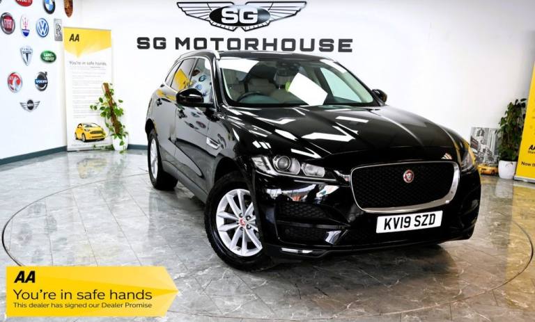 2019 Jaguar F-Pace 2.0 D180 Prestige SUV 5dr Diesel Auto AWD Euro 6 (s/s) (180 ps) ESTATE Diesel ...