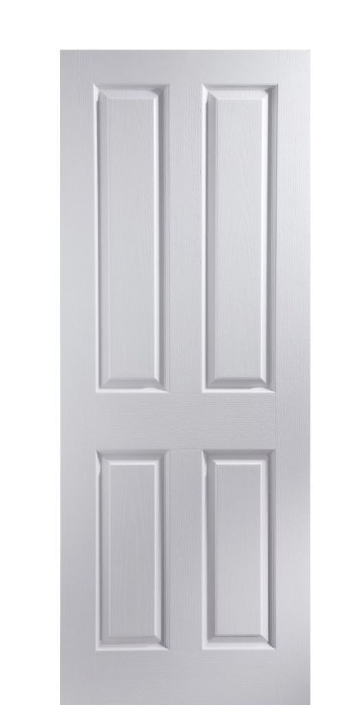 Internal white 4 panel door NEW