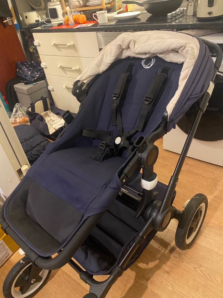Bugaboo Buffalo Pram & Pushchair + Newborn Carrycot – Excellent Condition – £120 (No Offers)