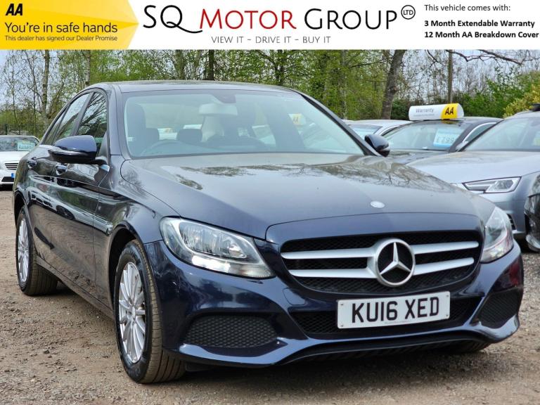 2016 Mercedes-Benz C Class 2.1 C220d SE 7G-Tronic+ Euro 6 (s/s) 4dr SALOON Diesel Automatic