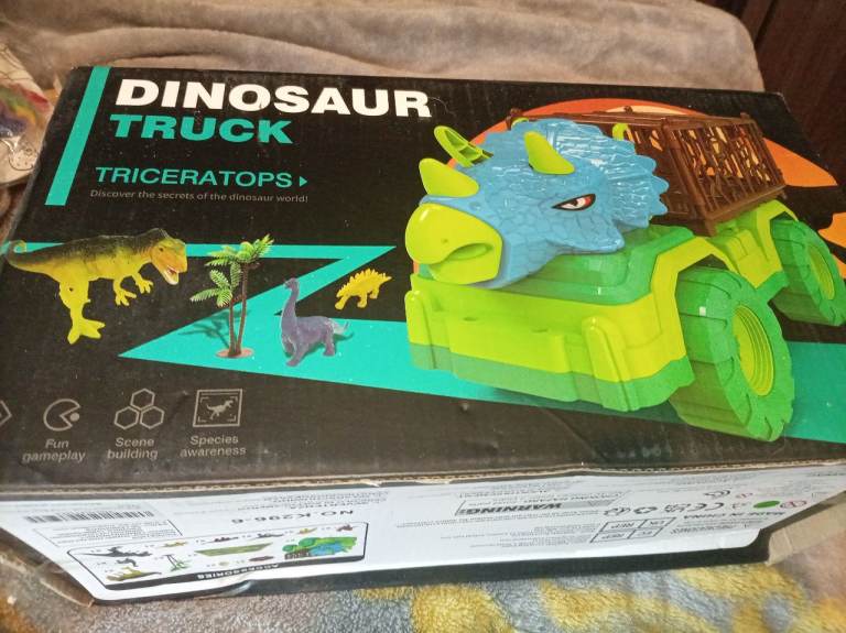 Dinosaur Truck Triceratops Toy - Brand New in Box