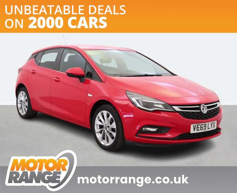 2019 Vauxhall Astra 1.0T ecoTEC Design 5dr Hatchback PETROL Manual