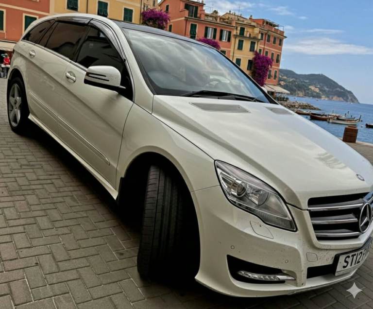 White Mercedes-Benz R350 CDI Estate – Diesel Automatic, Good Condition