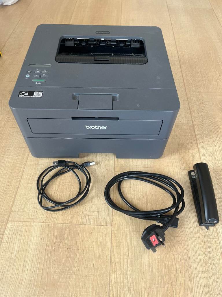 Brother HL-L2400DWE - Laser Printer Monochrome, Wireless and PC Connected - Black