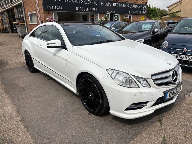 2013 Mercedes-Benz E Class 1.8 E200 BlueEfficiency Sport Coupe 2dr Petrol G-Tronic+ Euro 5 (s/s) ...