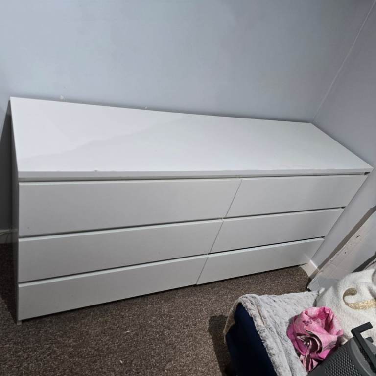 6 set of malm drawers