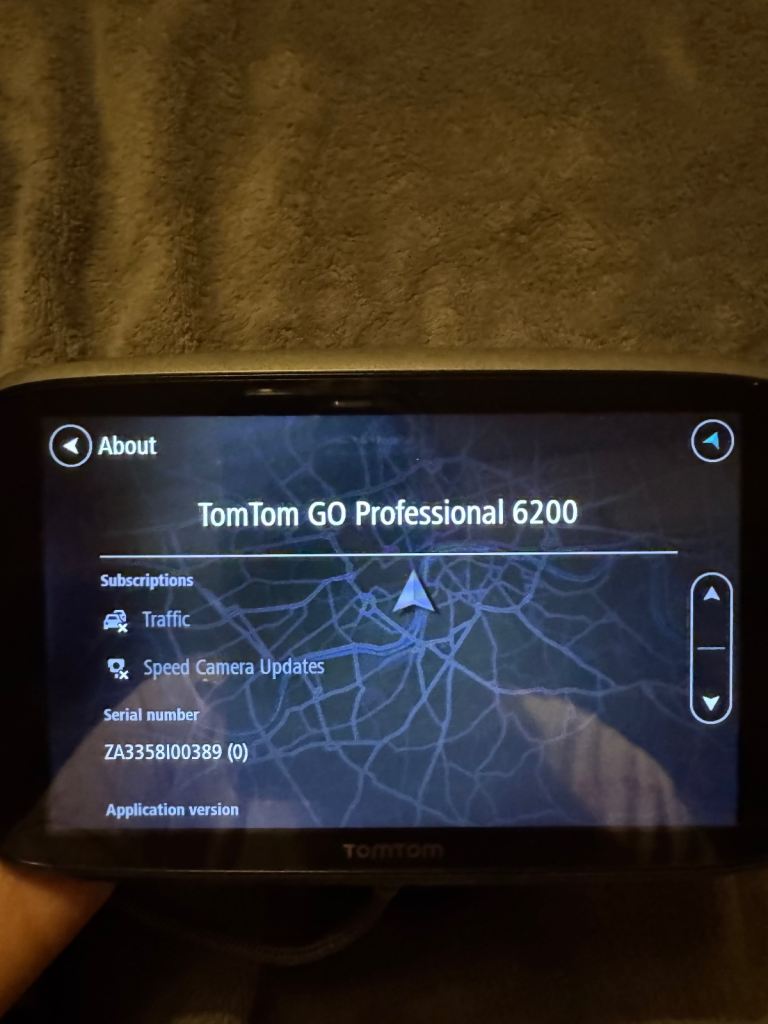 Tom Tom Go Professional 6200