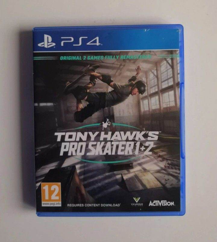 Tony Hawk's Pro Skater 1 + 2 (Sony PlayStation 4, PS4)