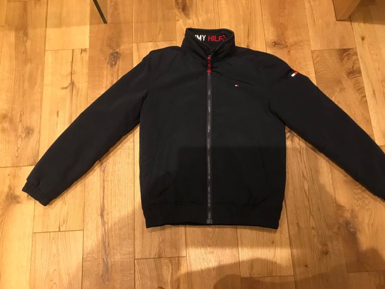 Tommy Hilfiger Navy Childrens Jacket size 152 age 12 to 13 £20
