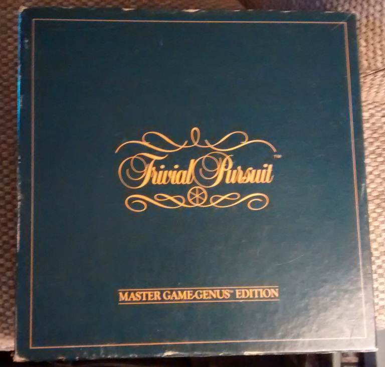 Vintage 1983 Trivial Pursuit Master Game Genus Edition