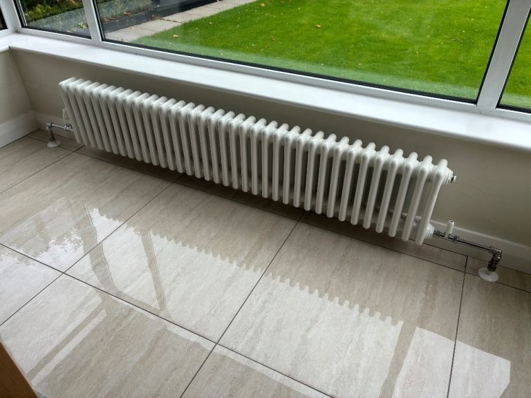 Three Column central heating radiator.