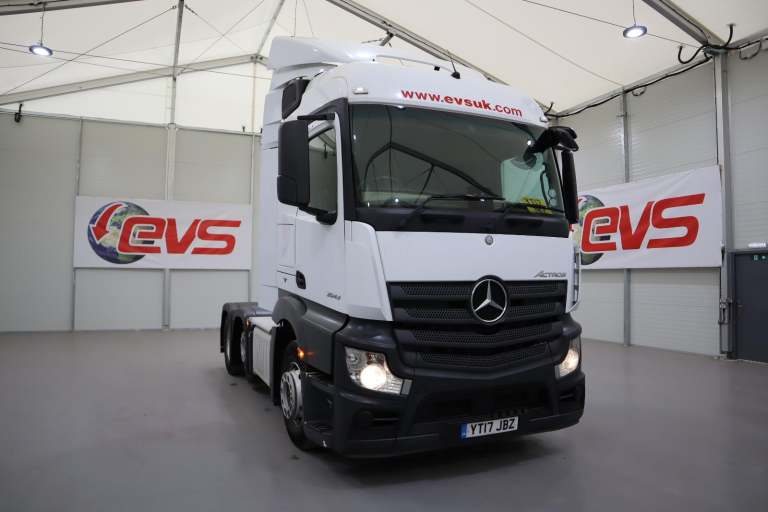2017 (17 PLATE) Mercedes Benz ACTROS 2543 6x2 Euro 6 Tractor Units
