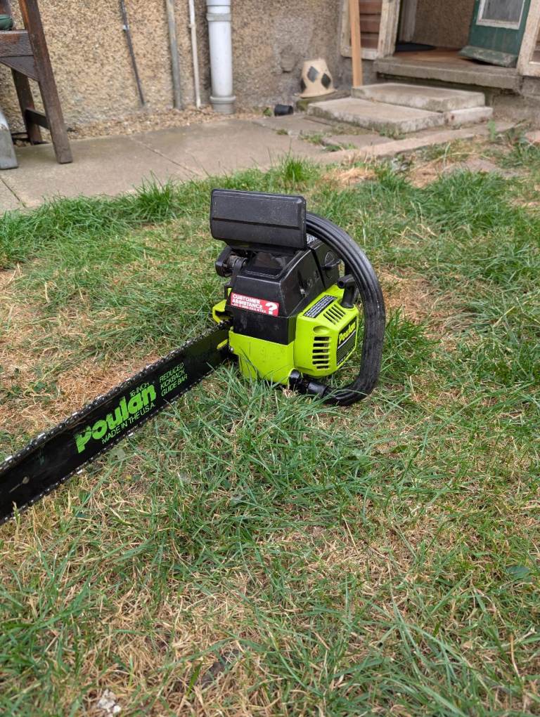 Poulan 2400 wood master. Made in the USA 