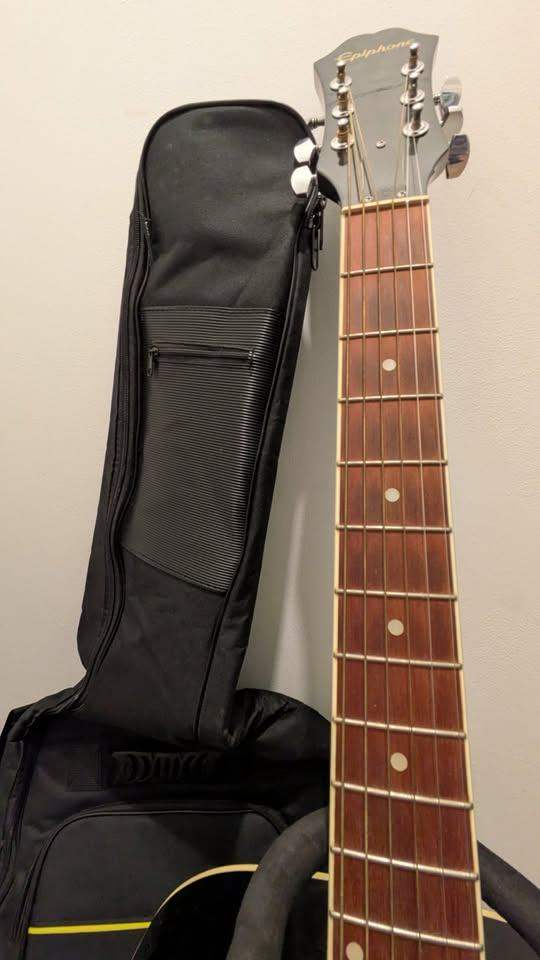 Epiphone Songmaker DR-100 EB — Bag & Stand