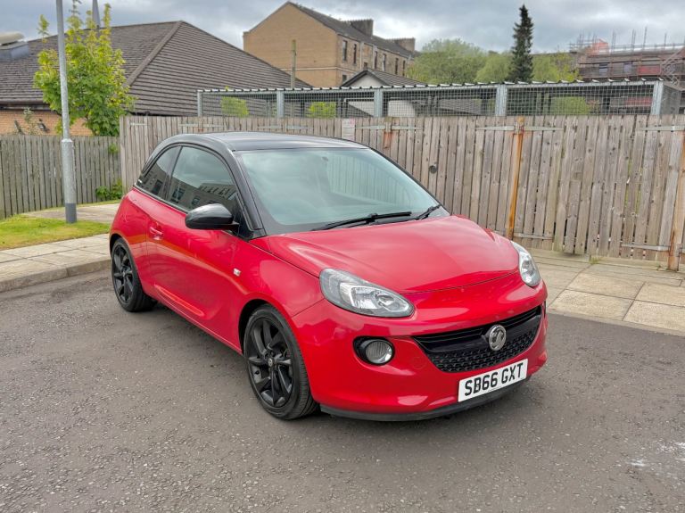 2016 Vauxhall Adam Red 1.2 petrol 51k miles