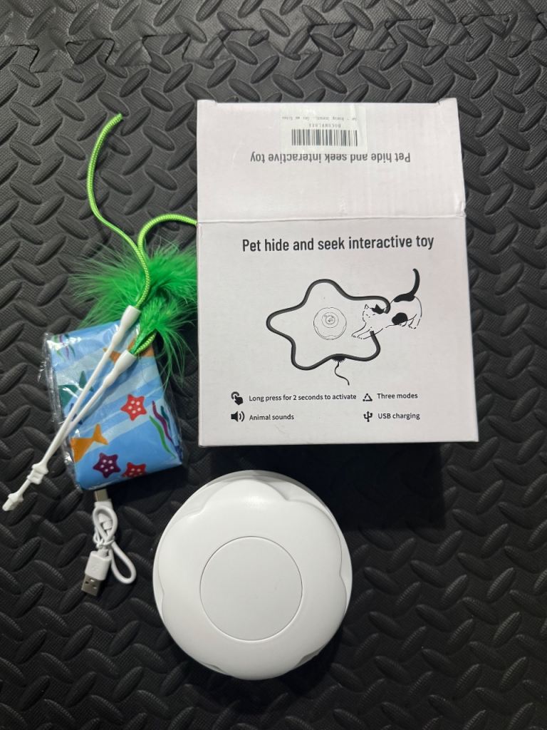     Brand New Automatic Moving Cat Toy – Touch Activated