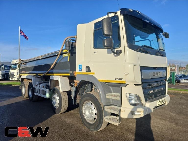 2020 (70) DAF FAD CF450 8x4 Steel Tipper - 205000Kms