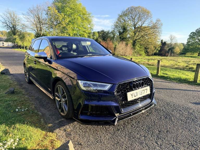 2017 Audi S3 2.0 TFSI Manual, 5 doors – Navarra Blue