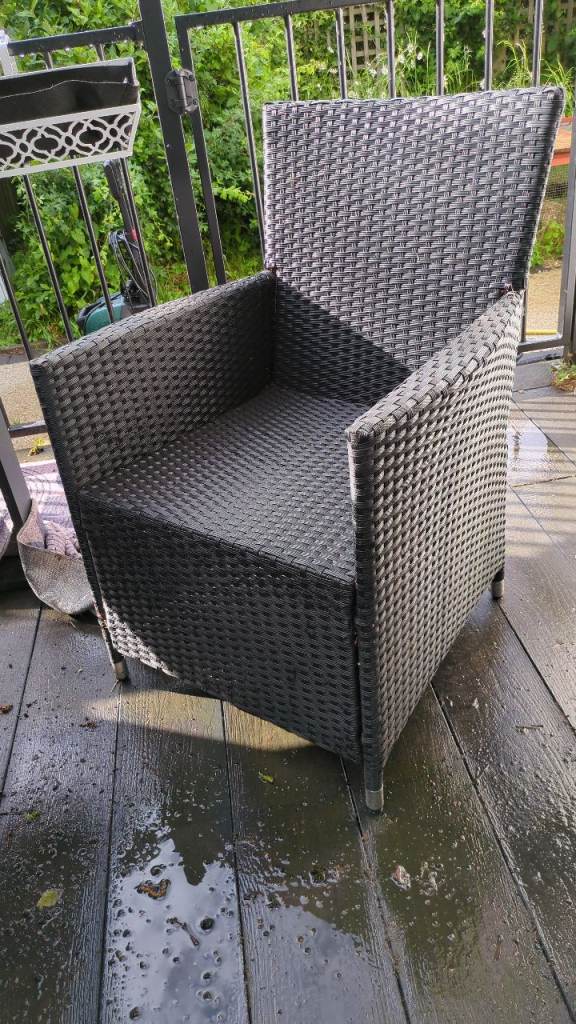 6 garden dining chairs for sale 