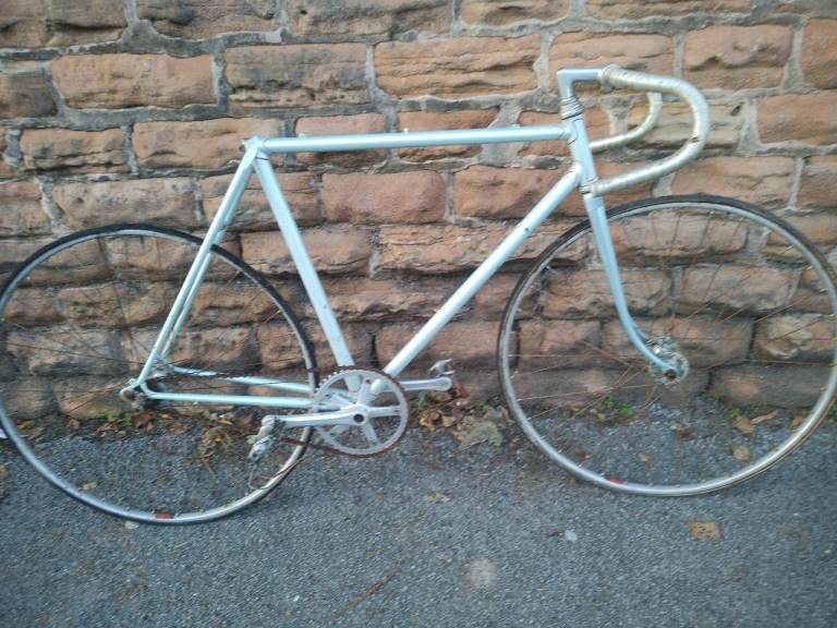 Vintage Retro Reynolds 531 Light Weight Single Speed Fixed Gear Bike Mavic Tubs