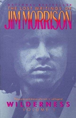 Wilderness Vol 1 The Lost Writings of Jim Morrison Hardback/Cover US 1st Editio