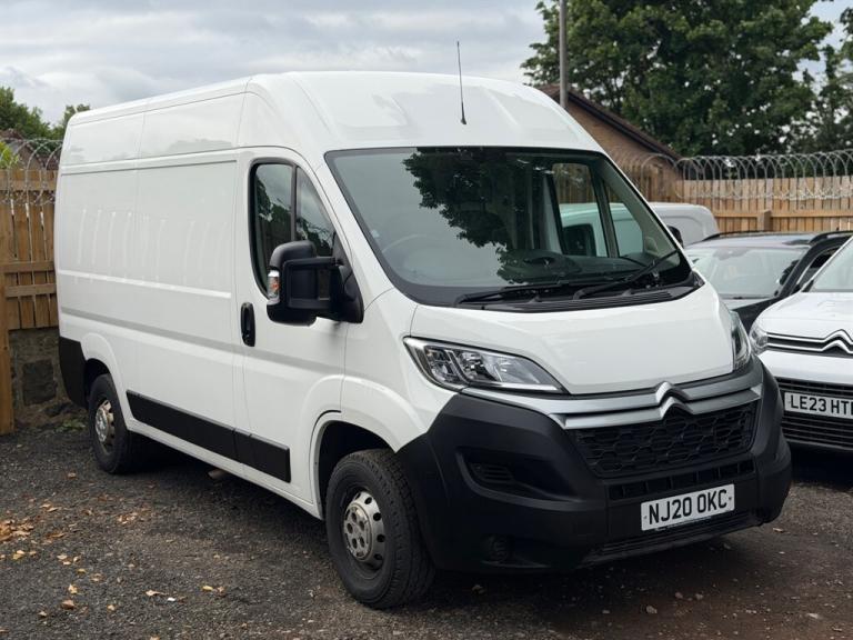 2020 Citroen Relay 2.2 BlueHDi H2 Van 140ps X PANEL VAN DIESEL Manual