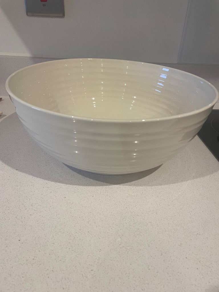 Large Stoneware Serving Bowl