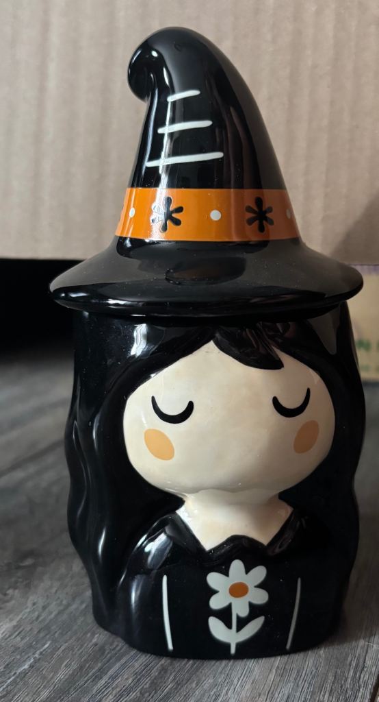 Cute Witch Ceramic oil/wax burner 