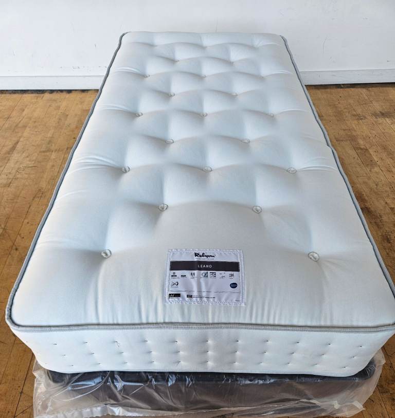 Brand New Relyon Leano 1000 Pocket 3ft Single Mattress RRP £480 (GT4)