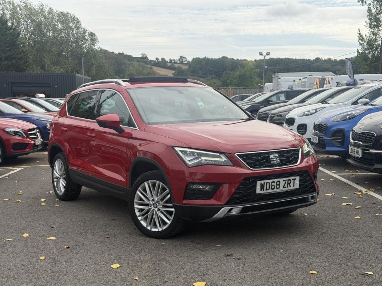 2018 SEAT ATECA 1.6 TDI XCELLENCE ULEZ Diesel Automatic 5 Door Red