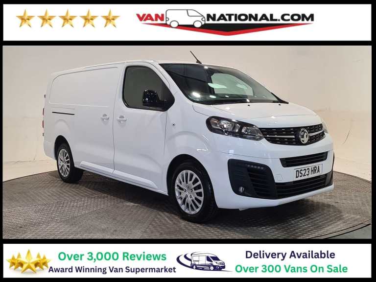 2023 Vauxhall Vivaro 1.5 TURBO D 2900 PRO PANEL VAN  L2 H1 100 BHP LWB Panel Van Diesel Manual