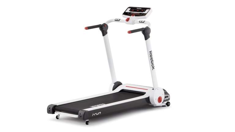 Reebok i-Run 3 Folding Treadmill - Black/White