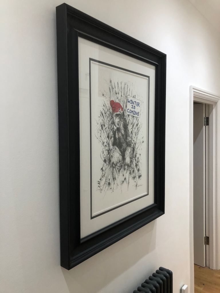 Scott Tetlow painting winter is coming original