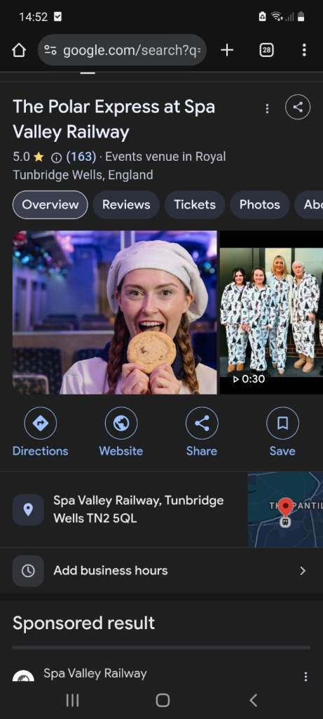 Polar express tickets SOLD