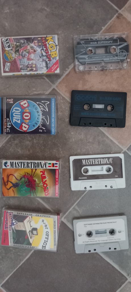 Commodore c64 computer games 53in total