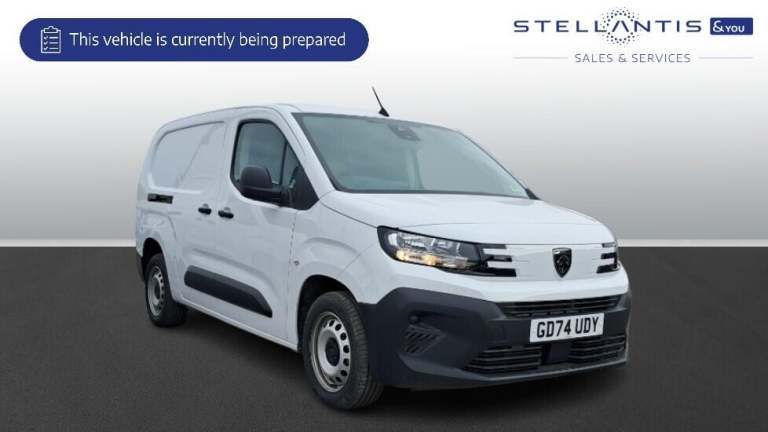 2025 Peugeot Partner 1.5 BlueHDi 100 Professional Crew Van PANEL VAN DIESEL Manual