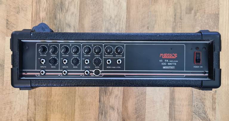 McGregor 100 Watt V3 PA Mosfet Amplifier.